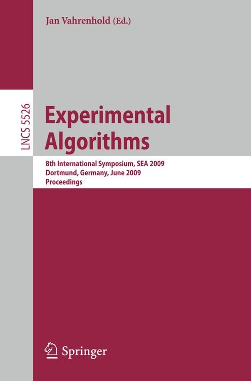 Produktbild: Experimental Algorithms