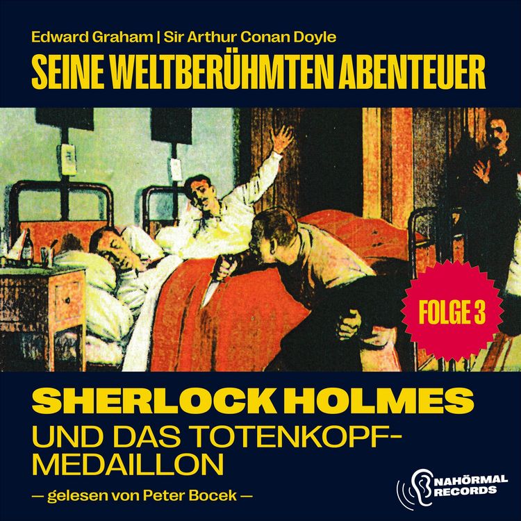Produktbild: Sherlock Holmes und das Totenkopfmedaillion (Seine weltber&uuml;hmten Abenteuer, Folge 3)