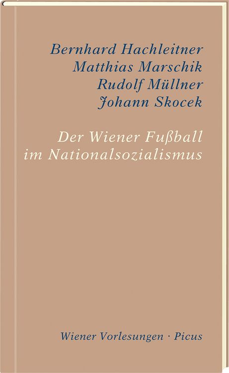 Produktbild: Der Wiener Fußball im Nationalsozialismus