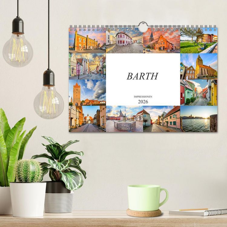 Produktbild: Barth Impressionen (Wandkalender 2026 DIN A4 quer), CALVENDO Monatskalender