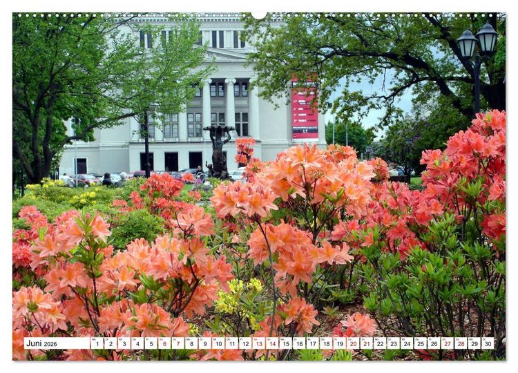 Produktbild: Glanzlichter Rigas - Lettlands prachtvolle Hauptstadt (hochwertiger Premium Wandkalender 2026 DIN A2 quer), Kunstdruck in Hochglanz