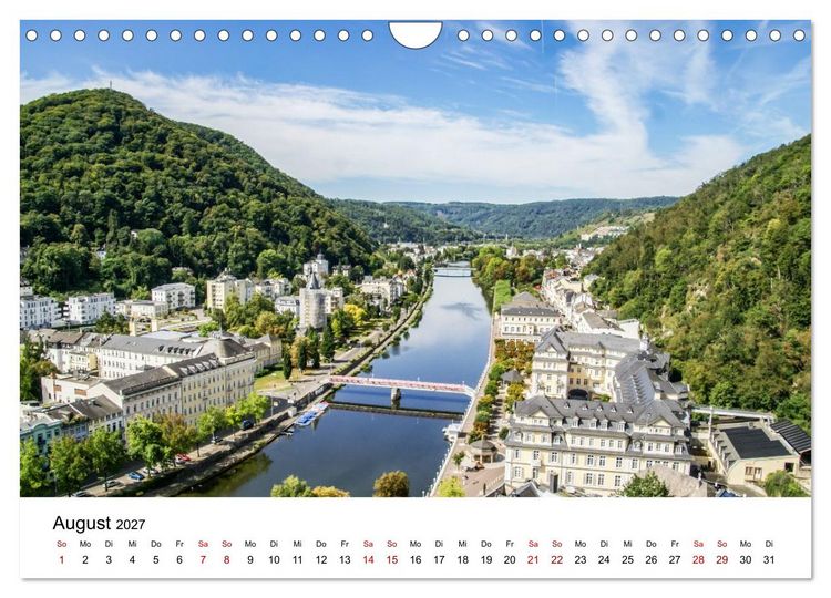 Produktbild: Reiseziele: Zwischen Nordsee und Alpen (Wandkalender 2027 DIN A4 quer), CALVENDO Monatskalender