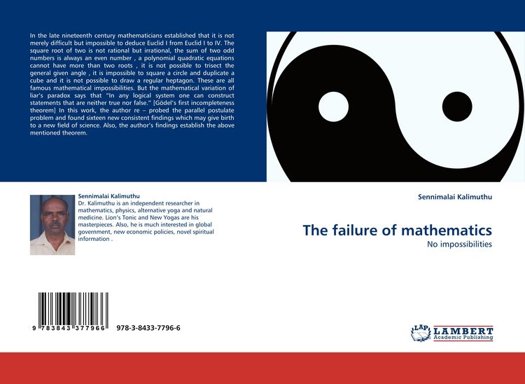 Produktbild: The failure of mathematics