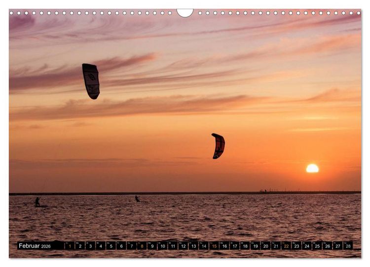 Produktbild: Borkum (Wandkalender 2026 DIN A3 quer), CALVENDO Monatskalender
