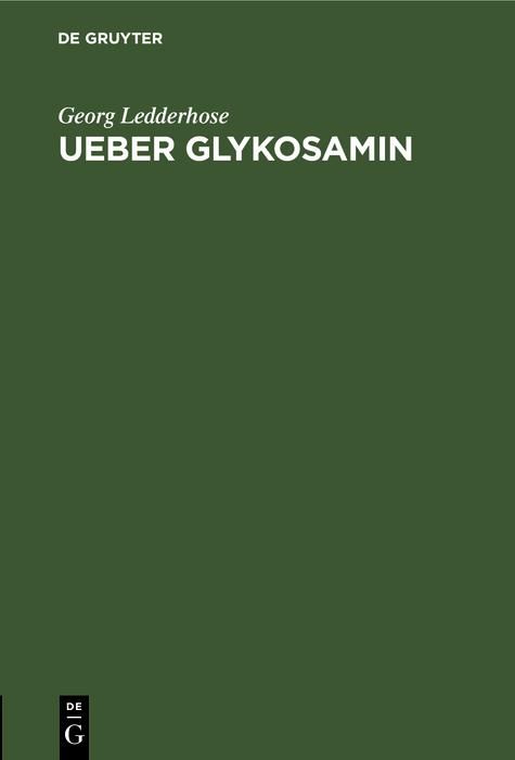 Produktbild: Ueber Glykosamin