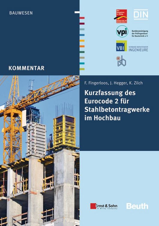 Produktbild: Kurzfassung des Eurocode 2 f&uuml;r Stahlbetontragwerke im Hochbau