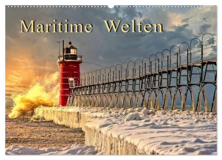 Produktbild: Maritime Welten (Wandkalender 2026 DIN A2 quer), CALVENDO Monatskalender