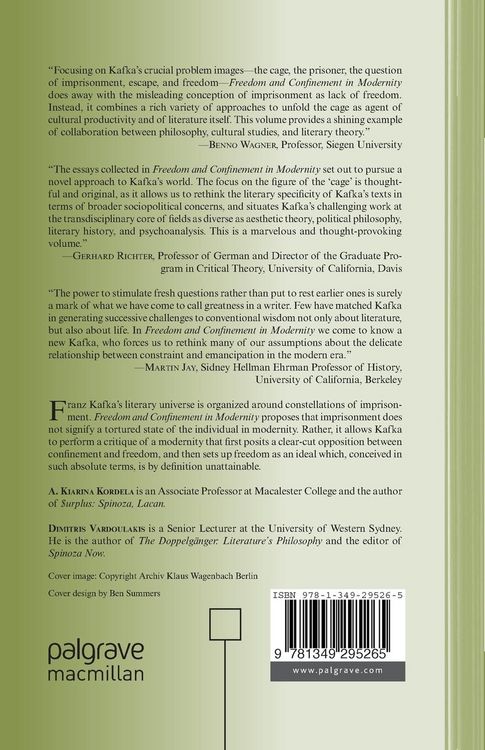 Produktbild: Freedom and Confinement in Modernity