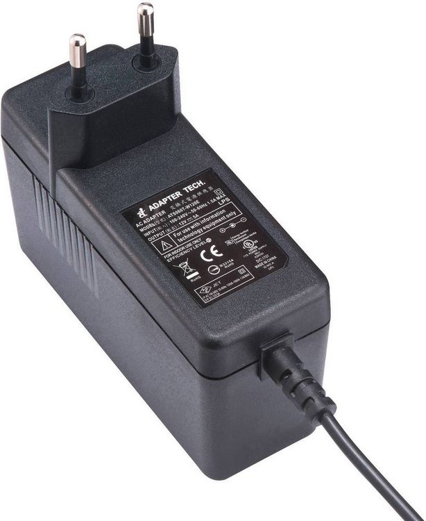 Produktbild: Dehner Elektronik ATS 060T-W240E Steckernetzteil, Festspannung 24 V/DC 2.5A 60W Stabilisiert