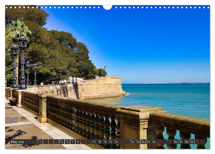 Produktbild: Andalusia sunny side of life (Wall Calendar 2026 DIN A3 landscape), CALVENDO 12 Month Wall Calendar