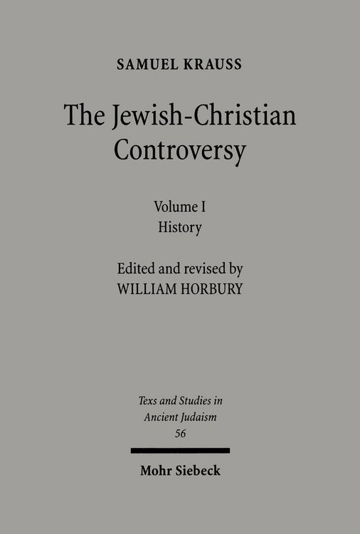 Produktbild: The Jewish-Christian Controversy