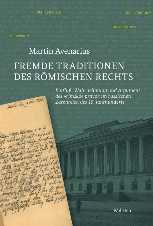 Produktbild: Fremde Traditionen des r&ouml;mischen Rechts
