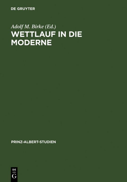 Produktbild: Wettlauf in die Moderne