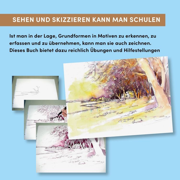 Produktbild: Richtig Sehen & locker Skizzieren