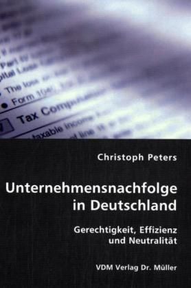 Produktbild: Unternehmensnachfolge in Deutschland
