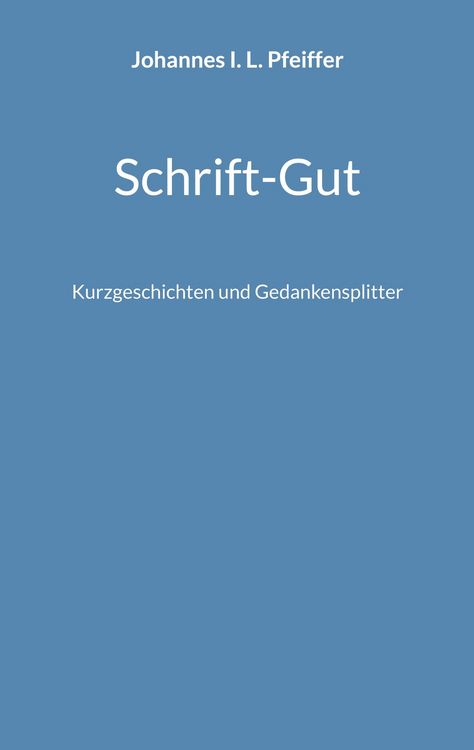 Produktbild: Schrift-Gut