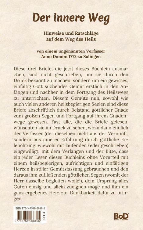 Produktbild: Der innere Weg