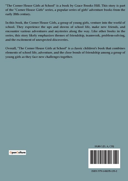 Produktbild: The Corner House Girls at School