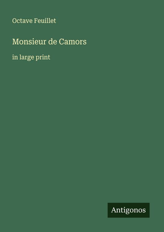 Produktbild: Monsieur de Camors