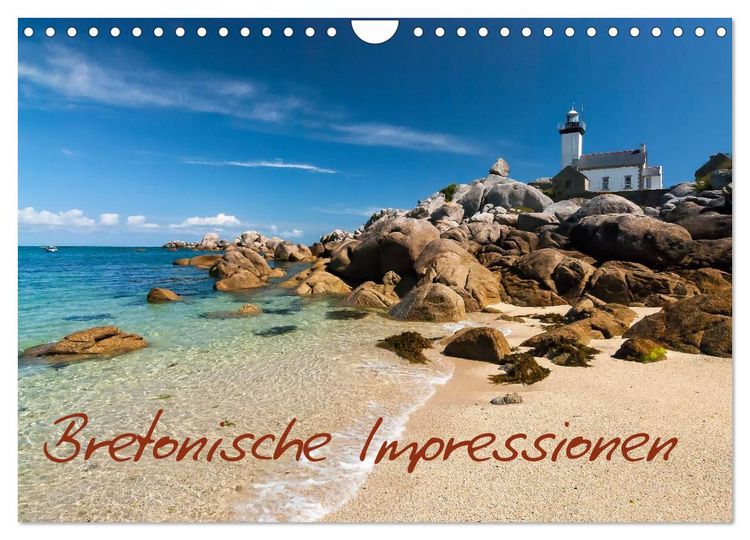 Produktbild: Bretonische Impressionen (Wandkalender 2026 DIN A4 quer), CALVENDO Monatskalender