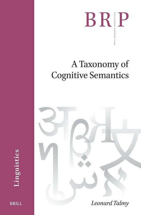 Produktbild: A Taxonomy of Cognitive Semantics
