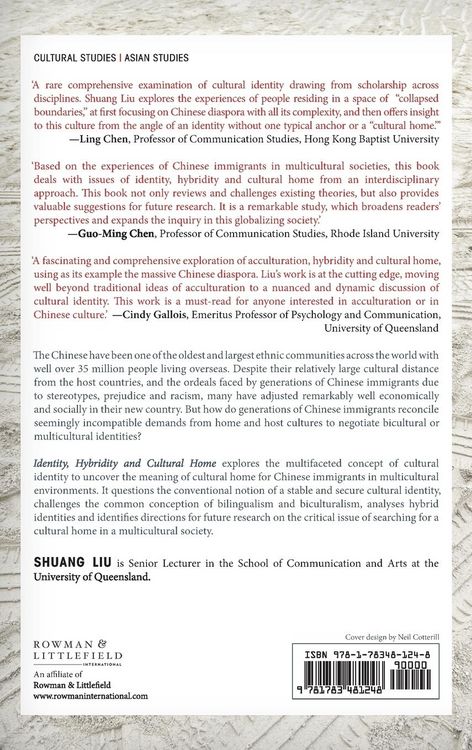 Produktbild: Identity, Hybridity and Cultural Home