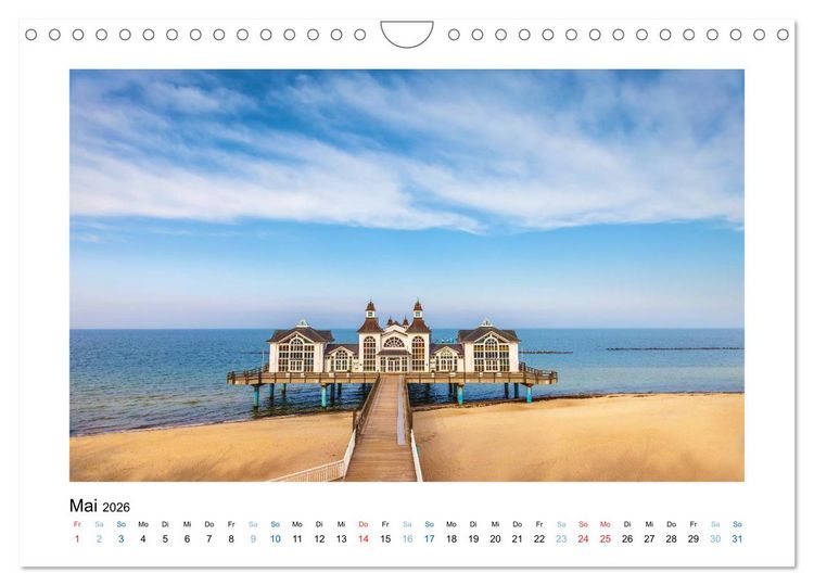 Produktbild: Wundersch&ouml;nes Mecklenburg-Vorpommern (Wandkalender 2026 DIN A4 quer), CALVENDO Monatskalender