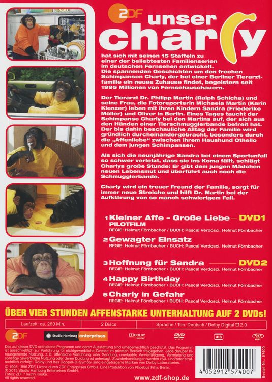 Produktbild: Unser Charly - Staffel 1 [2 DVDs]