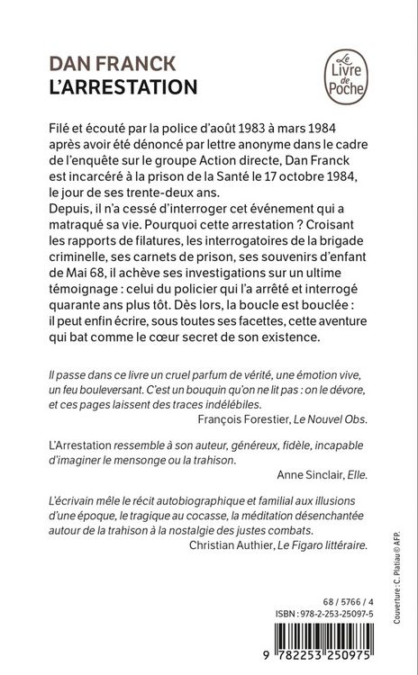 Produktbild: L'arrestation