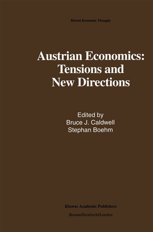 Produktbild: Austrian Economics: Tensions and New Directions