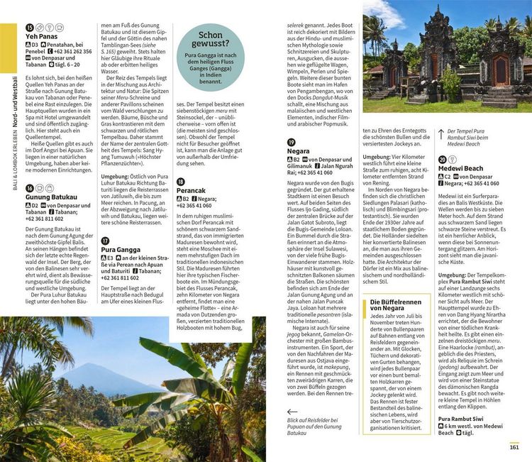 Produktbild: Vis-&agrave;-Vis Reisef&uuml;hrer Bali & Lombok