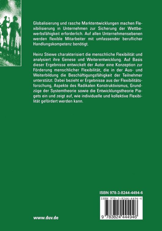 Produktbild: Die F&ouml;rderung menschlicher Flexibilit&auml;t in modernen Arbeitsstrukturen