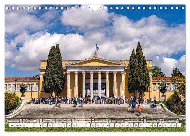 Produktbild: Griechenland - Athen (Wandkalender 2026 DIN A4 quer), CALVENDO Monatskalender