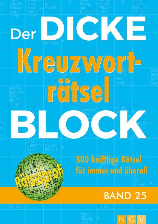 Produktbild: Der dicke Kreuzwortr&auml;tsel-Block Band 25