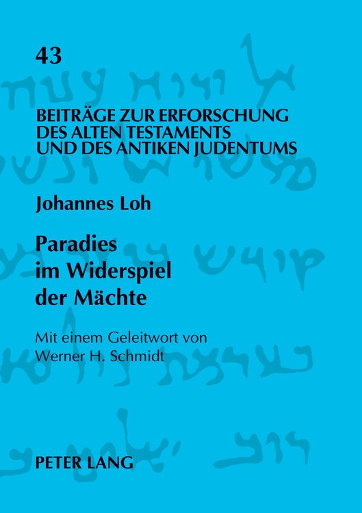 Produktbild: Paradies im Widerspiel der M&auml;chte