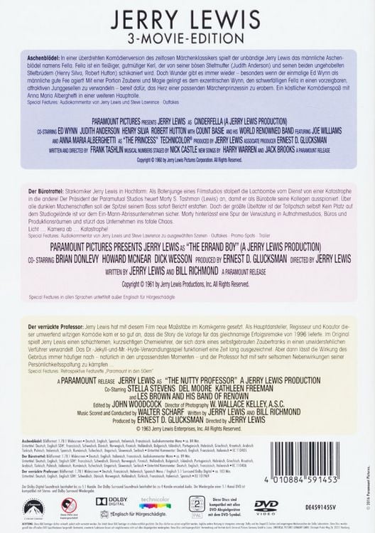 Produktbild: Jerry Lewis Edition [3 DVDs]