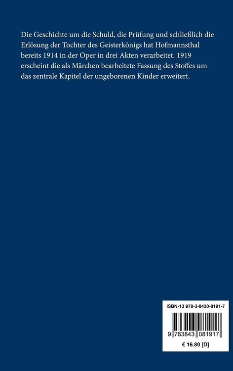 Produktbild: Die Frau ohne Schatten