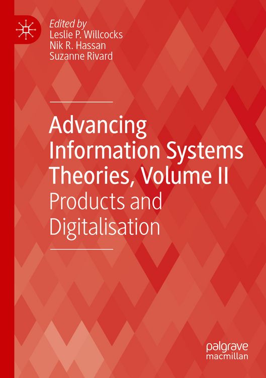 Produktbild: Advancing Information Systems Theories, Volume II