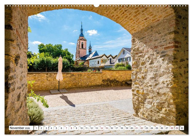 Produktbild: Historisches Eltville (hochwertiger Premium Wandkalender 2026 DIN A2 quer), Kunstdruck in Hochglanz