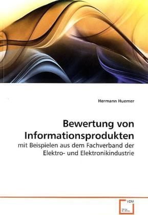 Produktbild: Huemer, H: Bewertung von Informationsprodukten