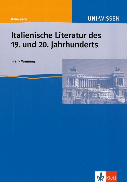 Produktbild: Wanning: Ital. Literatur d. 19./20. Jhdts.