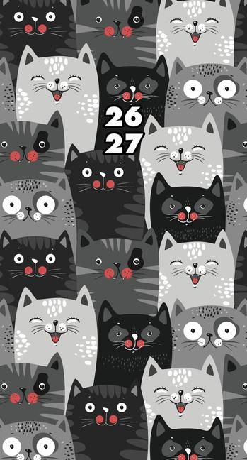Produktbild: Purrfect 2-Year 2026-27 3.5 X 6.5 Monthly Pocket Planner