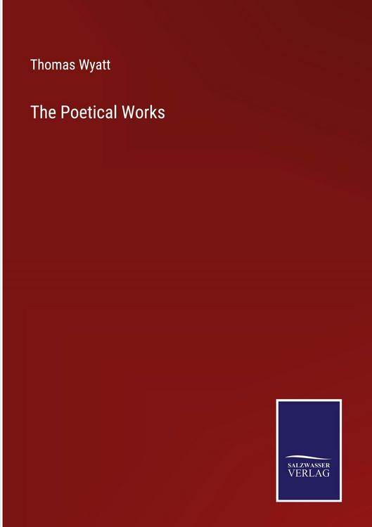Produktbild: The Poetical Works