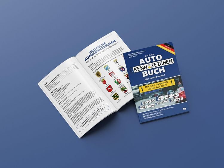 Produktbild: Das neue gro&szlig;e Autokennzeichen Buch