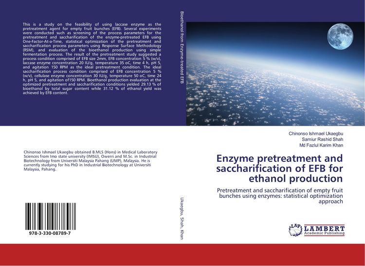 Produktbild: Enzyme pretreatment and saccharification of EFB for ethanol production