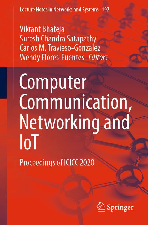 Produktbild: Computer Communication, Networking and IoT