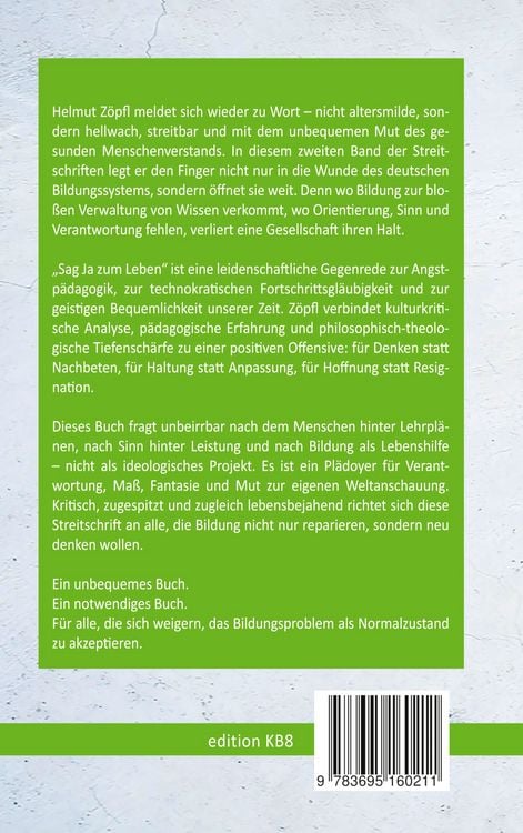 Produktbild: Sag Ja zum Leben