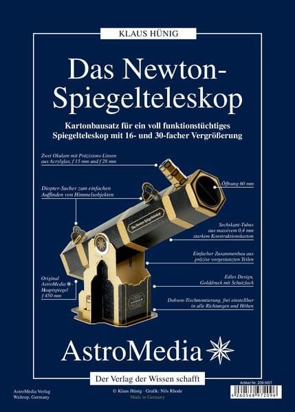 Produktbild: Das Newton-Spiegelteleskop