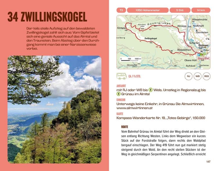 Produktbild: Wandern in Ober&ouml;sterreich: Mit Bahn und Bus zum Berggenuss