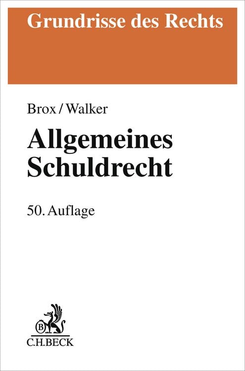 Produktbild: Allgemeines Schuldrecht